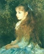 Pierre-Auguste Renoir Photo of painting Mlle. Irene Cahen d'Anvers. painting